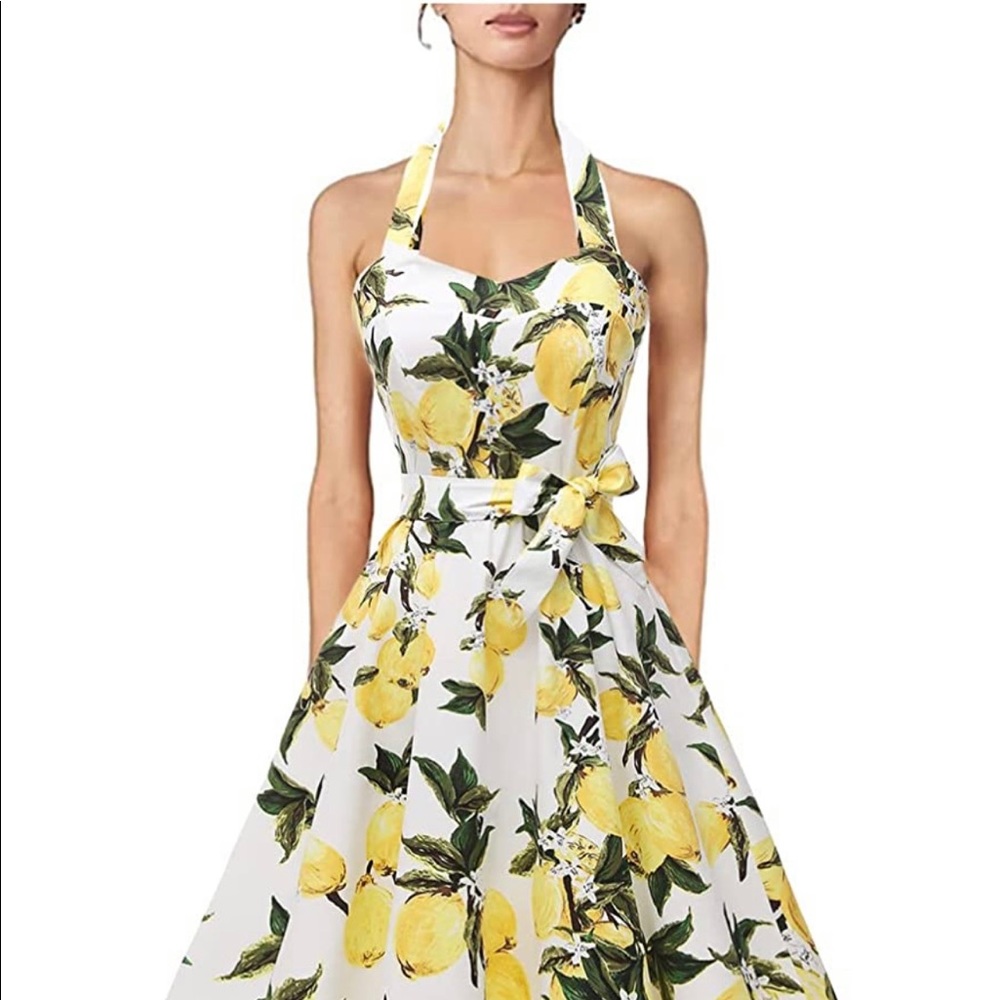 Vintage 1950’s halter dress